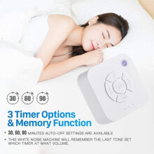Machine à bruit blanc, appareil sonore portable pour l'aide au sommeil