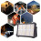 Portable Solar LED Camping Light,Emergency Lighting, Via Solar or Type-C and USB Charging with Multi-Function Flashlight 4