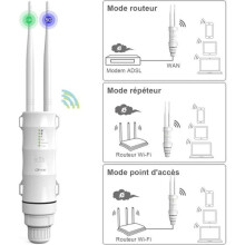 Amplificador WiFi Wavlink AC600 / Soporte para repetidor WiFi potente para exteriores