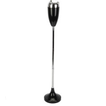 Cenicero de pie de 90 cm para exteriores, cenicero ajustable con tapa.