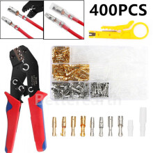 400PCS Bullet Terminals Automotive Car Motorcycle Crimping gn