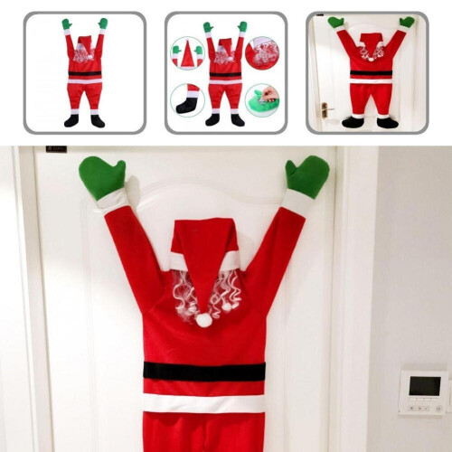 Hangende tuindecoratie: Kerstman