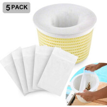 (2 paquets) Écumoire de piscine : 5 paires de chaussettes pour écumoire de piscine