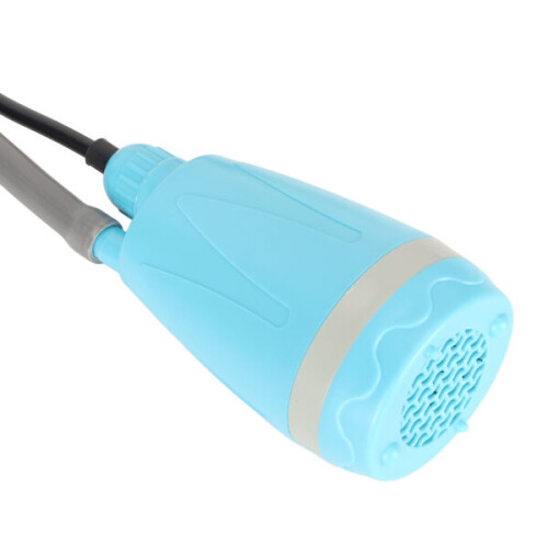 Ensemble de douche portable d'extérieur 25 W avec chargement USB, eau rapide