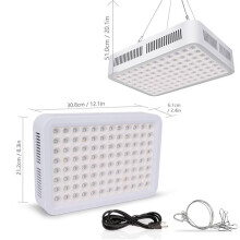 600-W-LED-Pflanzenwachstumslampe, einstellbare Zweikanal-Dimmung
