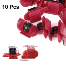 10 rivets en plastique pour fixation d'aile de pare-chocs