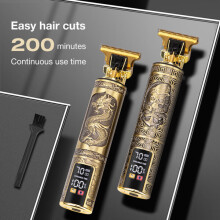 LCD hair clippers professional hair clippers bar
