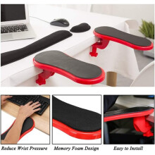 Supporto per bracciolo regolabile per computer, ergonomico