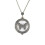 Vergrootglas met ribbels, decoratieve ketting 1
