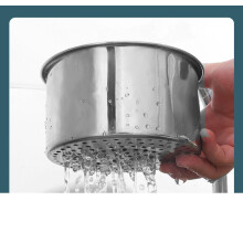 Bouchon d'évier panier à eau en acier inoxydable suspendu