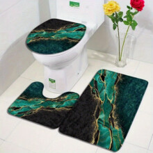 Ensemble de tapis de bain, 3 pièces.