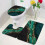Ensemble de tapis de bain, 3 pièces. 1