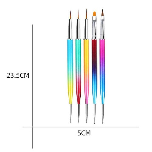 Pinceles para decoración de uñas