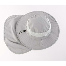 Outdoor-Sonnenhut mit UPF 50+ und breiter Krempe, ideal zum Angeln