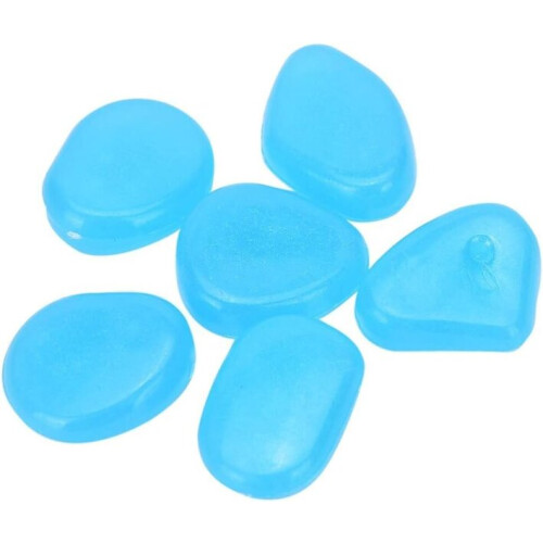 200 galets phosphorescents pour jardin et maison