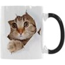 Tazza da caffè in ceramica, tazza da 11 once, variante del modello P