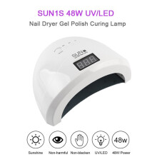 Lámpara LED UV de 48 W, secador de uñas de gel, luz blanca, lámparas LED n