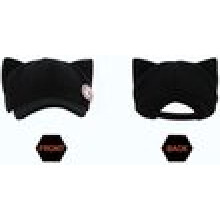 Bellissimo cappello nero con simpatiche orecchie da gatto