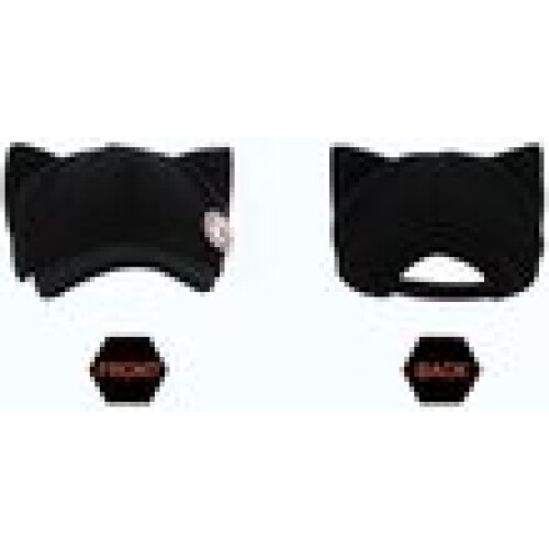 Bellissimo cappello nero con simpatiche orecchie da gatto