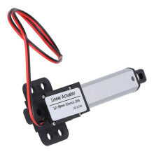 Atuador Linear 50mm 12V DC Baixo Ruído Interruptor de Limite Interno Mi