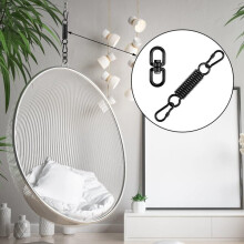 Conjunto de cabides de mola Hetang Yuese com ganchos de mola para cama.