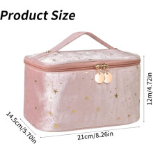 Trousse de toilette Hetang Yuese pour femmes, grande capacité