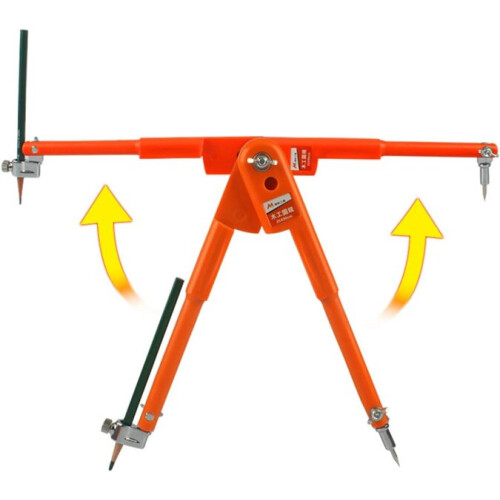 Hetang Yuese Precisely Adjustable Diameter Carpenter's Compass Wood
