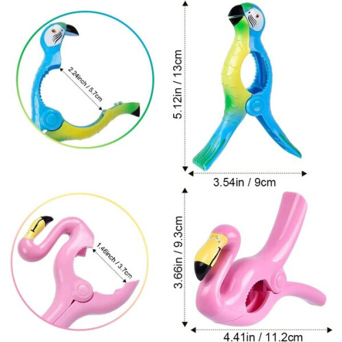 Hetang Yuese strandhanddoekclips, strandkledingclips