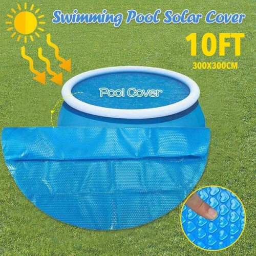 Hetang Yuese Round Pool Bubble Solar Panel, Blue Sa