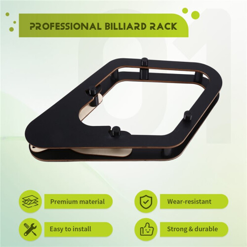 Professional Billiard Rack System That Eliminates Gaps,Billiard 8-/9- Pool  Racks,Billiards Accessories 1