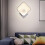 Applique murale intérieure LED Hetang Yuese, modèle carré blanc 4