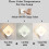 Applique murale intérieure LED Hetang Yuese, modèle carré blanc 5