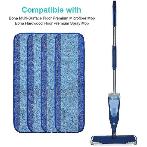4-pack replacement microfiber cleaning pad for Bo 1
