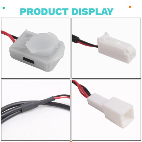 Car Interior Central Control Storage Box Atmosphere Ambient Light Ice  for  Camry 2018-2021 1