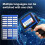Handheld Inkjet Printer  Portable Batch Code Date Number Logo Expiry Date Label Printer with 25 Languages Ink Ribbon 6