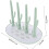 Plastic Milk Bottle Drying Rack Tree Shaped Storage Organizer for Feeding Bottles and Pacifiers Easy to Clean 7