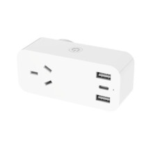 Tuya WiFi Plug AU Socket USB Type C Phone Charger Home Appliance Works with Alexa Home