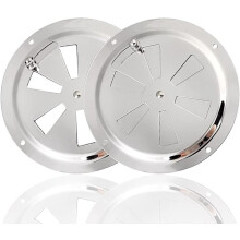 Hetang Yuese 125 mm rundes Lüftungsgitter, 2 Stück.