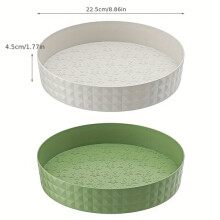Suporte giratório para temperos de cozinha, ideal para óleo, sal, molhos e outros itens.