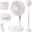 Cordless Folding Fan Cooling Wireless Portable Rechargeable Fan Gift 1