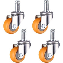 Ruedas para silla de oficina Hetang Yuese (4 unidades), ruedas para cuna móvil