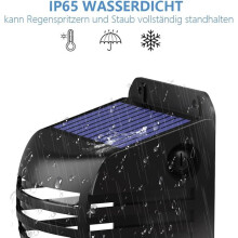 Paquete de luces solares para jardín Hetang Yuese para exteriores – Resistente al agua