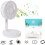 Cordless Folding Fan Cooling Wireless Portable Rechargeable Fan Gift 5