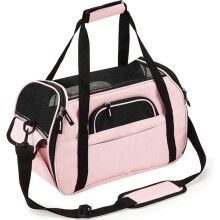 Hetang Yuese Atmungsaktive Mesh-Haustiertasche mit Teppich