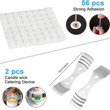 Set voor het maken van sojawaskaarsen voor beginners, geurkaarsen