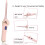 Hetang Yuese Thin Curling Wand, 9mm Mini Curling Iron 1