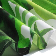 Κουρτίνα μπάνιου Hetang Yuese Tropical Green Leaves 180 cm πλάτος x 200
