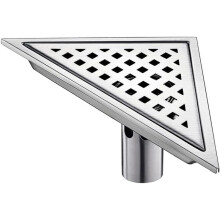 Hetang Yuese Stainless Steel Deodorant Triangle Shower Floor Drain