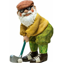 Hetang Yuese tuinkabouterbeeldje - Tuinfiguur - Kabouter - Golf Deco Buiten
