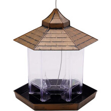 Mangeoire à oiseaux d'extérieur Hetang Yuese, mangeoire à oiseaux sauvages sur toit, p